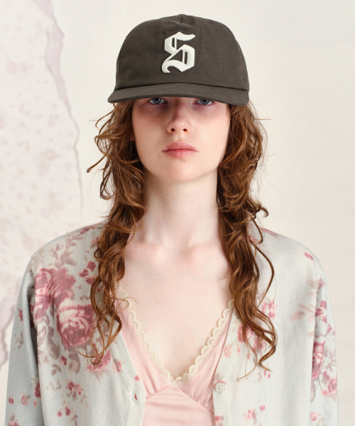 S SYMBOL BALL CAP, BROWN
