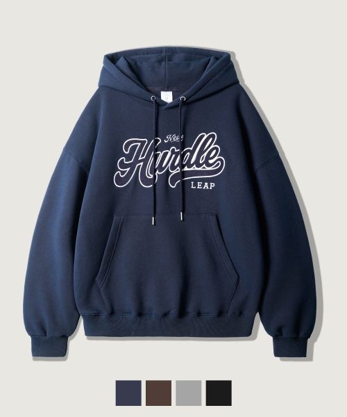 Hurdle Leap Hoodie Navy ISHD2714