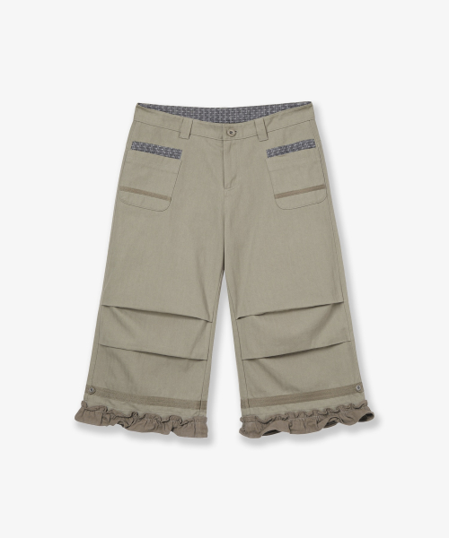 ANKLE MEDIUM PANTS [BEIGE]