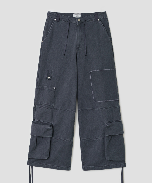 Washed Cargo Pants [Navy]