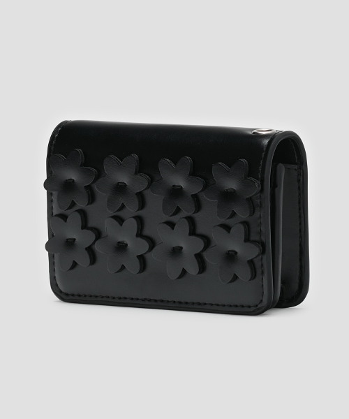 Flower Patch Wallet [Black]