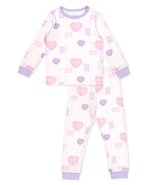 Heart pillow loungewear set