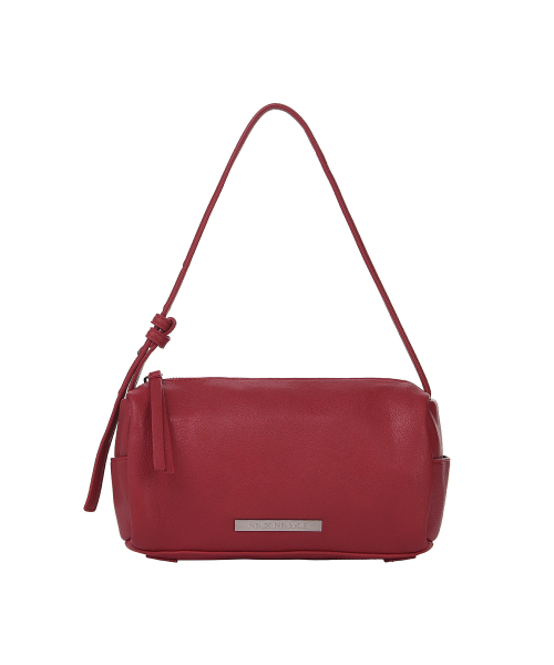 EMBOSSED METAL MINI BAG_RED