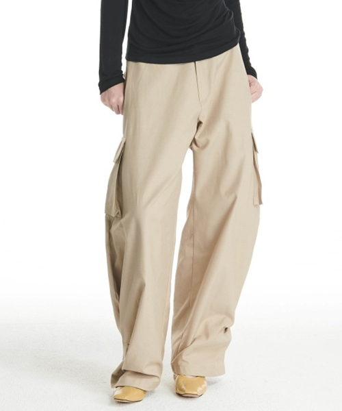 Double Cargo Banding Pant (2color)