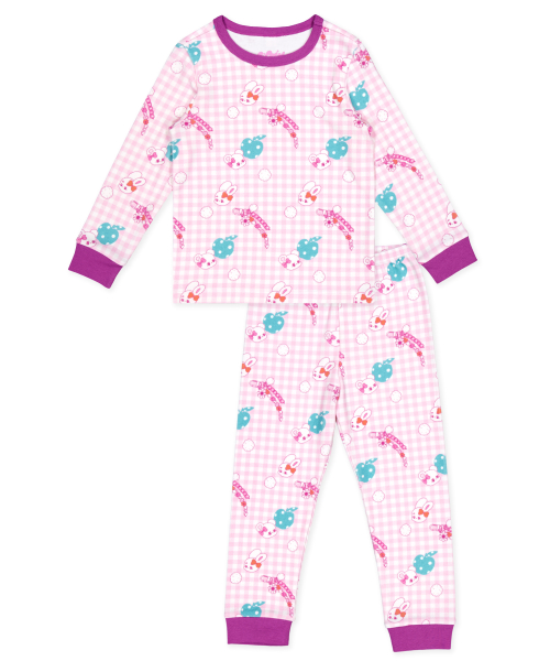 Bunny keychain loungewear set