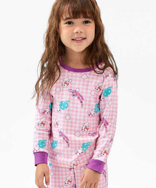 Bunny keychain loungewear set