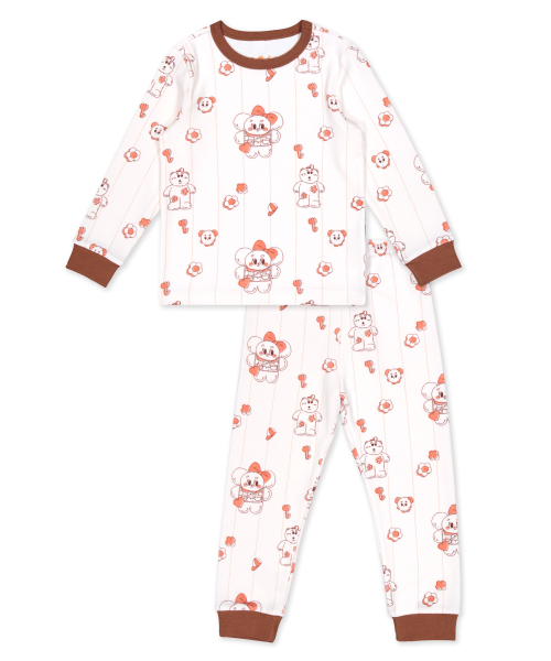 Bear (brown) loungewear set