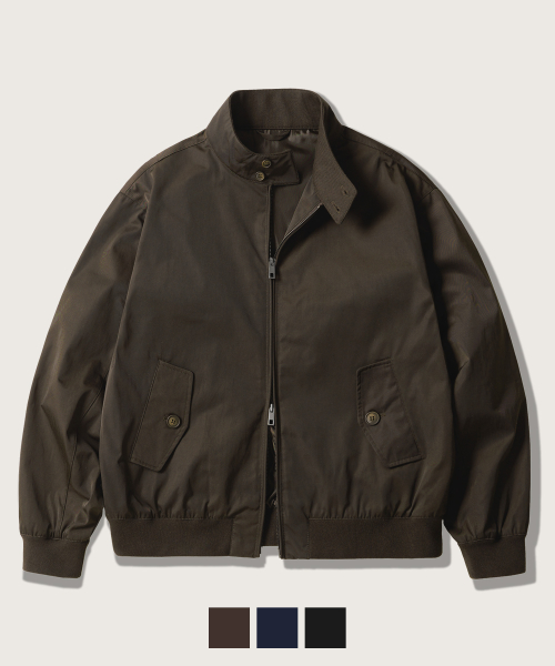Urban Harrington Jacket Deep Brown KJOT2698