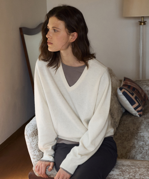 Round Tencel Wool T-shirt[LMBFAUTT633]-5color