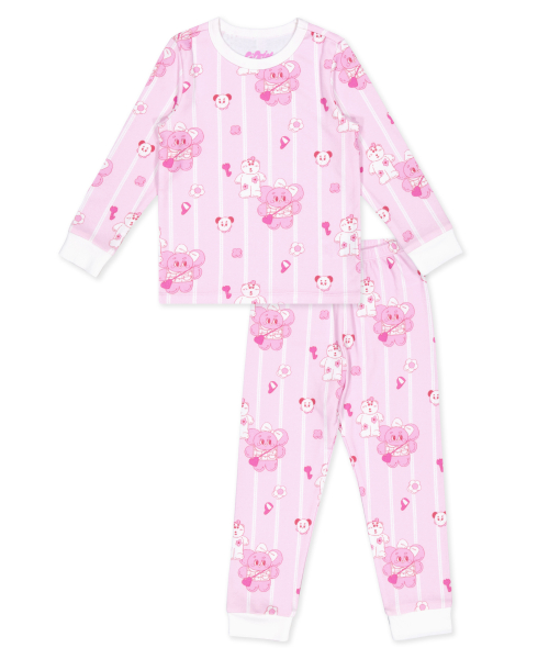 Bear (pink) loungewear set