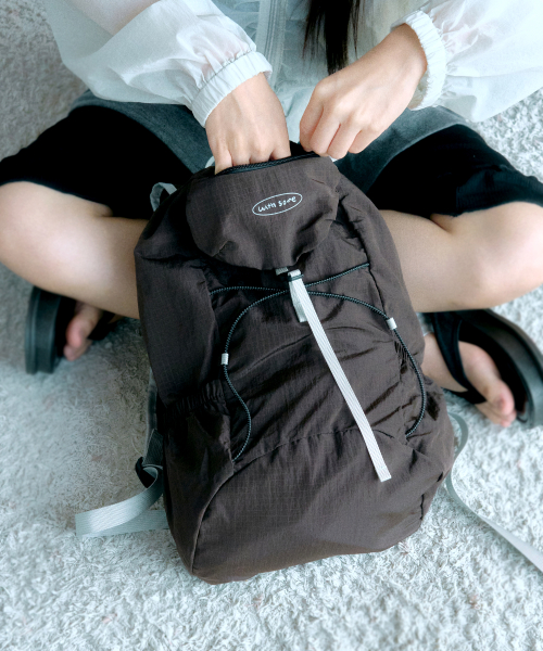 Double Scoop Pocket Backpack - Choco Brownie