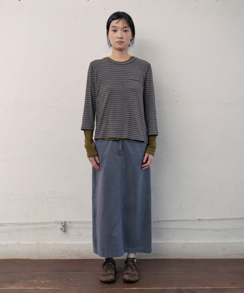 cove 3/4 sleeve t-shirt (stripe)