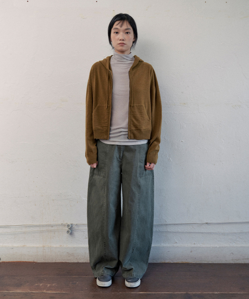 aye hooded zip-up (2color)