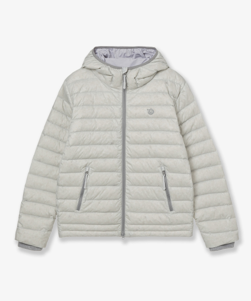SYMBOL LIGHT DOWN JACKET [SNOW]