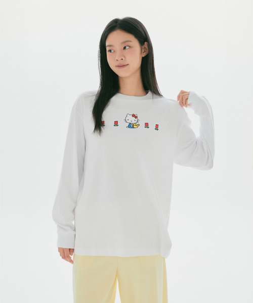[Hello Kitty] Long Sleeve T-Shirt(Mix)_SPLAG49U03