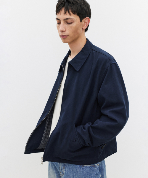 City Walk Cropped Jacket Navy