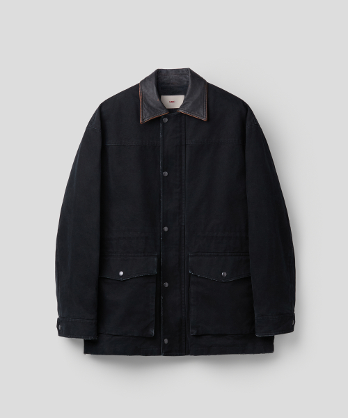 CLOSED FORM JACKET (BLACK)