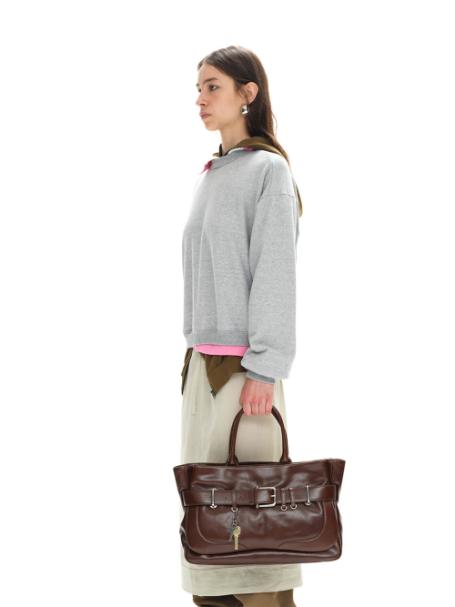 TOTE BROCLE [MARRONE]