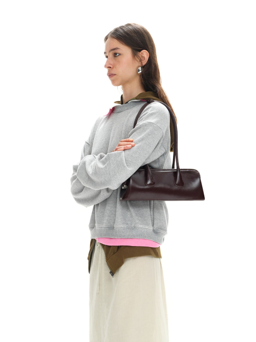 BOAT WIDE MINI [DARK PLUM]