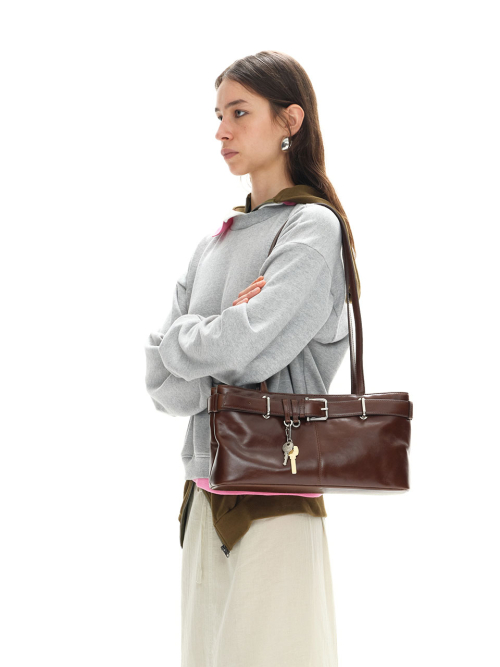 SHOULDER BROCLE [MARRONE]