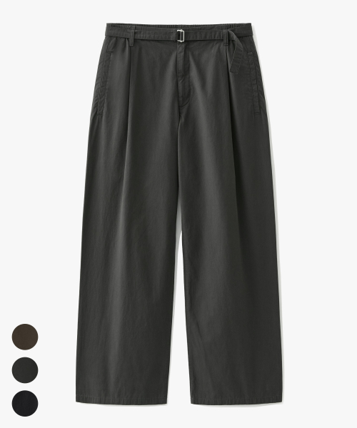 Belted Wrap Pants - 3 Colors