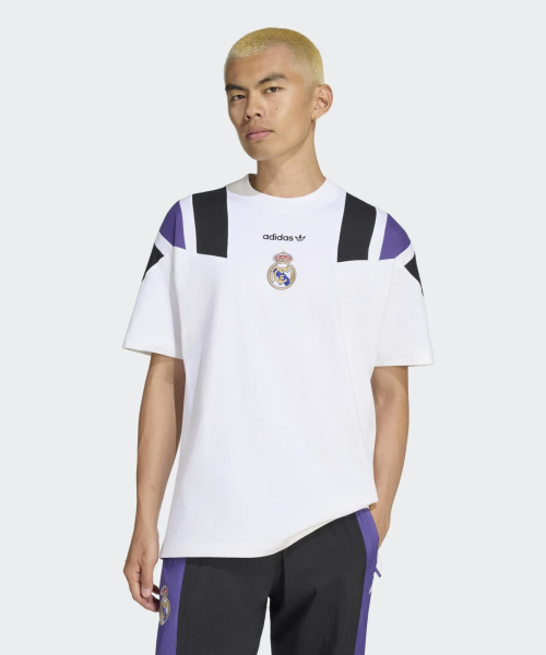 REAL EQT TEE WHITE