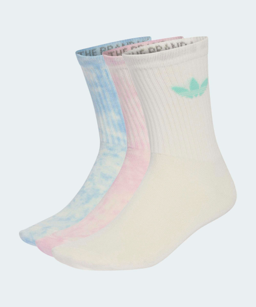 TIE DYE CR S 3P CLOWHI/CLESKY/CLEMIN
