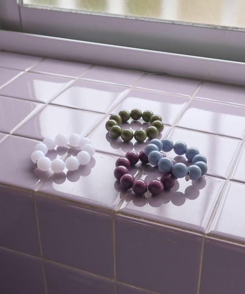 ball round bracelet (4color)
