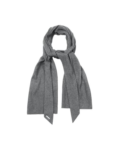 Two tie detail muffler GREY