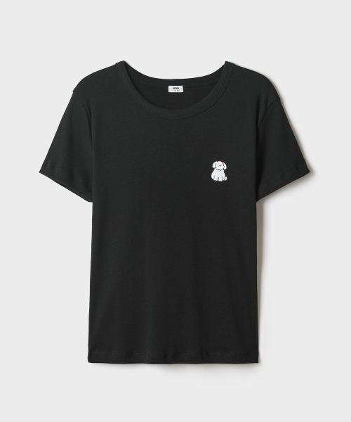 (KITOPUTO) Slim Fit Short-Sleeve T-Shirt_SPRPG49G50