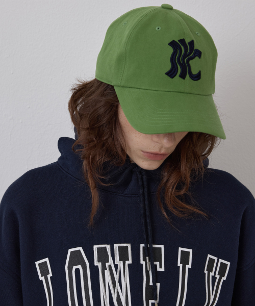 WAVE CITY NYC WASHED BALL CAP GREEN
