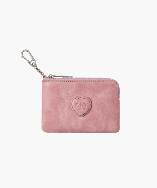 HEART ZIPPER WALLET_5colors