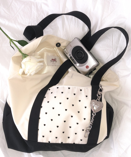 Classic fabric bag_heart