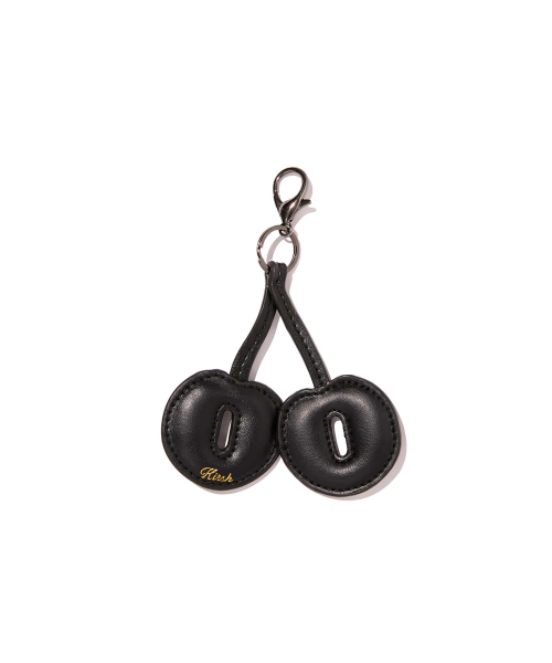 CHERRY GLASSES HOLDER KEYRING(BLACK)