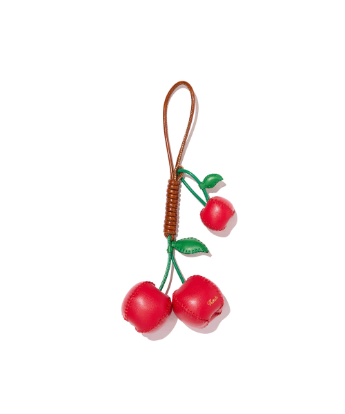 CHERRY BAG CHARM(RED)