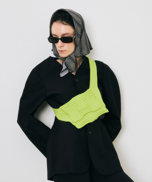 Bow Crossbody Bag Lime