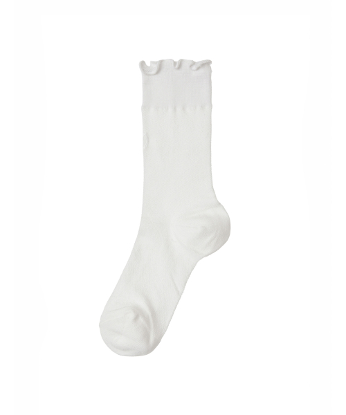 ESSENTIAL LOGO SOCKS IN WHITE