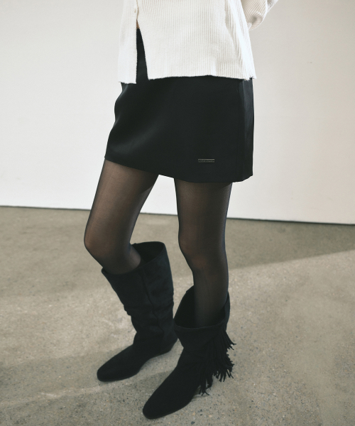 LOW RISE MINI SKORT_BLACK
