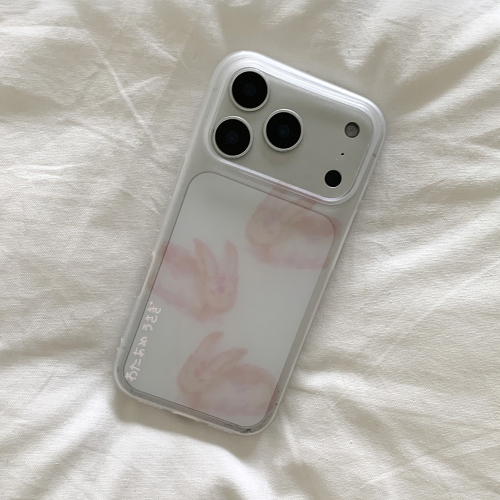 Cotton Candy Bunny Translucent Phone Case
