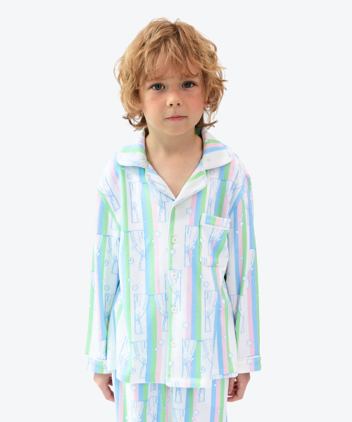Curtain pajamas set