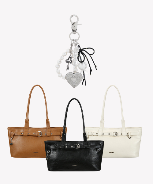 [Key Ring SET3] Strap Shoulder Bags_35021SH(3color)