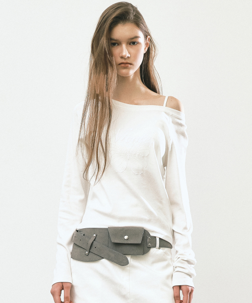 NICOLE BUTTERFLY RAGLAN TOP_IVORY