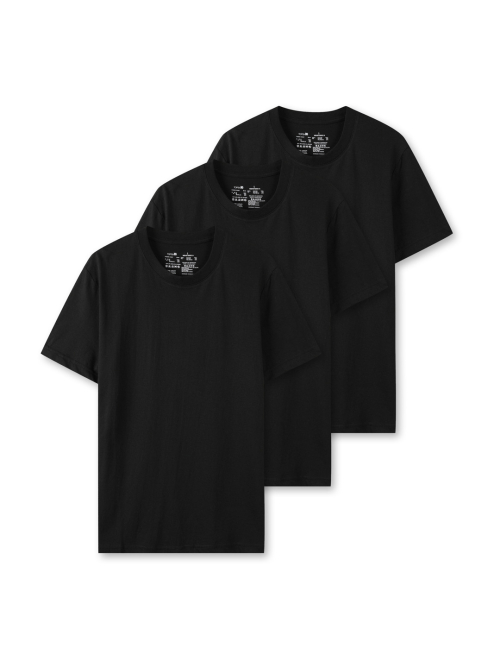 Unisex Cotton Crew Neck Short-Sleeve Tee 3PACK