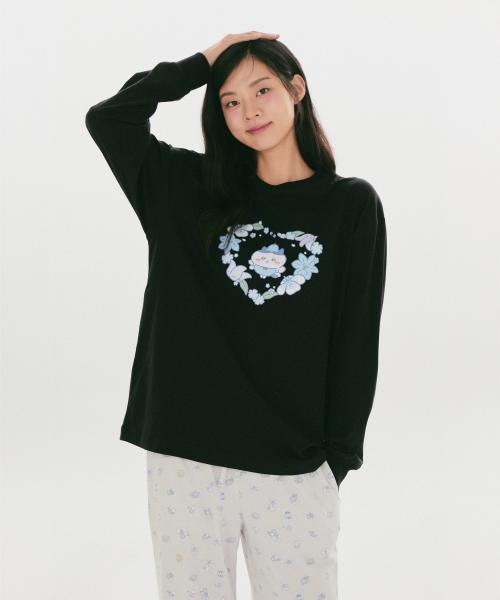 MEONJAKGWI Fairy Long Sleeve Tee (Navy)_SPLAG4TU02