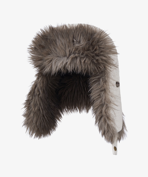 FUR TROOPER HAT [BEIGE]