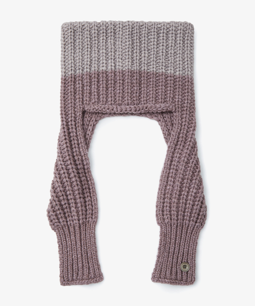 BULKY SQUARE BEANIE [PURPLE]