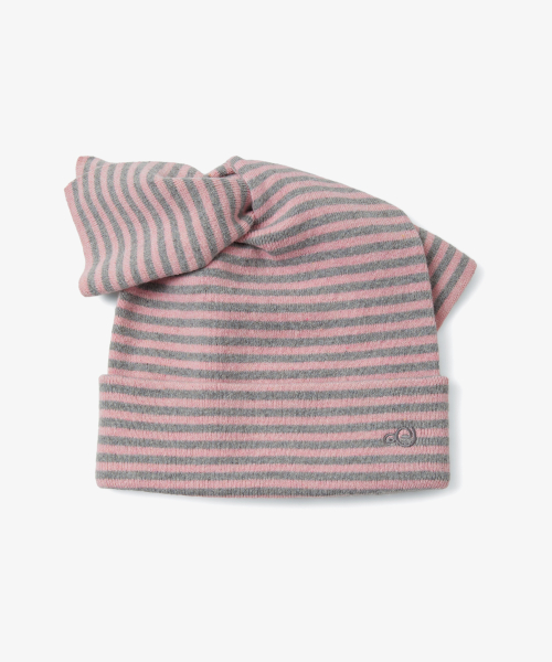 PILED LONG BEANIE [PINK]