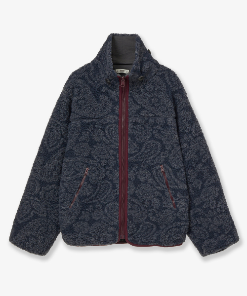 DUMBLE FLEECE JACKET [NAVY]