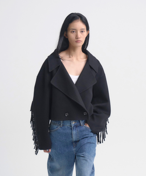 Fringe Coat-VNF26029