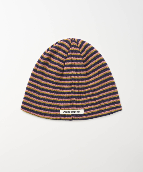 211 Stripe Beanie (Navy)